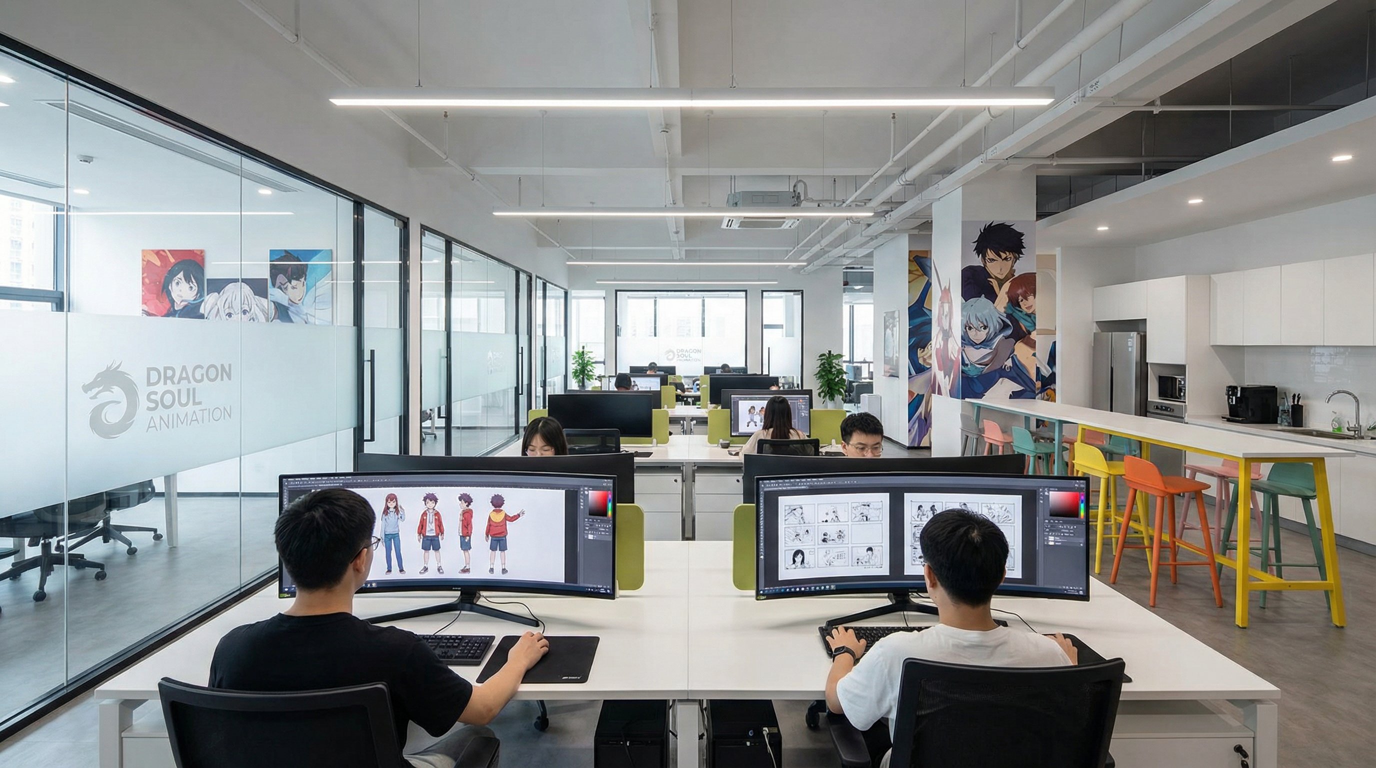 国产主播办公室